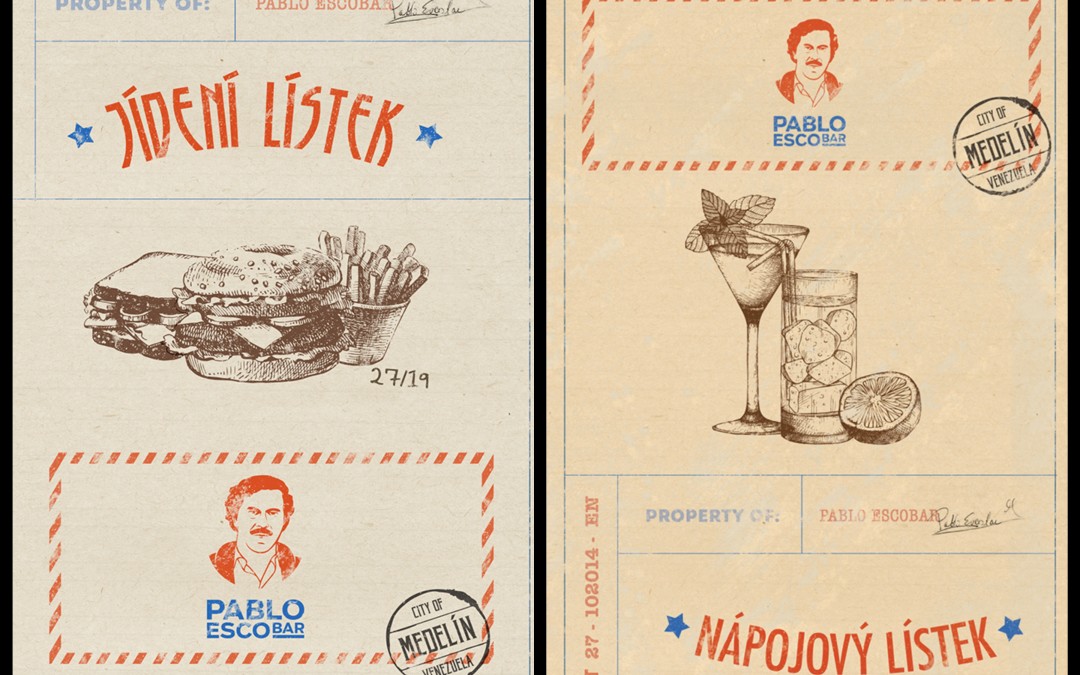 NOVÉ ESCOBAROVO MENU