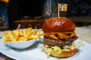 PUMPKIN BURGER     