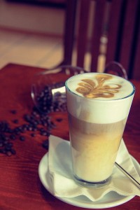 Káva a Latte art